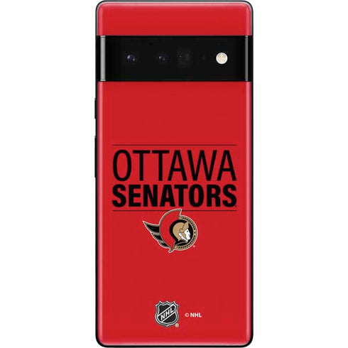 NHL Ottawa Senators Lineup Google Pixel 6 Pro Skin